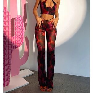 white fox cover up nwt